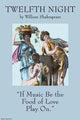 Twelfth Night, or What You Will poster print illustrated by Racinet