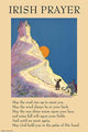 Irish Prayer Illustrated Poster Print by John R. Neill featuring intricate design and vibrant colors.