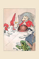 Curly Tail's Generous Animals Poster Print by Frances Beem, colorful children's illustration.