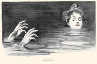 Dedicated to Extravagant Women Poster Print by Charles Dana Gibson showcasing elegance and femininity.