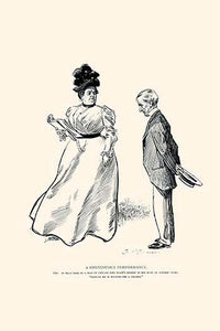 A Man in Chicago Poster Print by Charles Dana Gibson