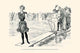 The Stout Gentleman Honeymoon Poster Print by Charles Dana Gibson