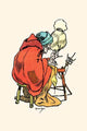 The Evil Fairy Luring the Princess Poster Print by John Hassall