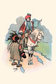 The Prince Makes His Way to the Castle poster print by John Hassall
