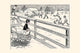 Children playing baseball cartoon by Clare Briggs, nostalgic illustration.