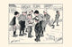 Oh Skin-nay! Football Fun cartoon poster print by Clare Briggs depicting children playing.