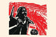 Chinese Communism Poster Print from the Mao era promoting solidarity.