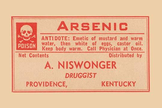 1920's pharmacy bottle label vintage poster print