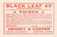 1920s vintage pharmacy bottle label poster print
