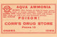 1920's Pharmacy Bottle Label Poster Print - Vintage Art