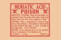 1920's vintage pharmacy bottle label poster print.