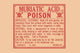 1920's vintage pharmacy bottle label poster print.