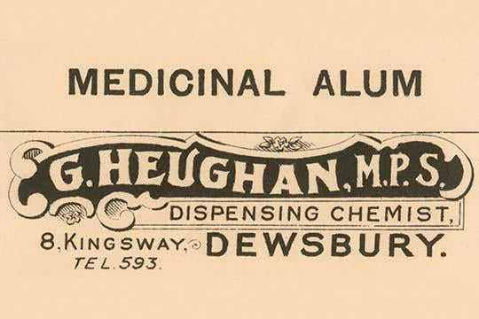 1920s Pharmacy Bottle Label Poster Print showcasing vintage medicine.