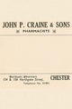 1920s Pharmacy Bottle Label Vintage Poster Print