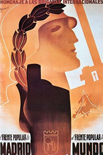 Soldier with Laurel Leaves Poster Print by Espert, available in multiple sizes.