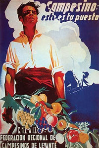 Campesino Este es Tu Puesto Farmer Harvest Fruit Poster Print