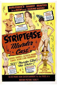 Real Strippers Movie Poster Print showcasing provocative cinema art.