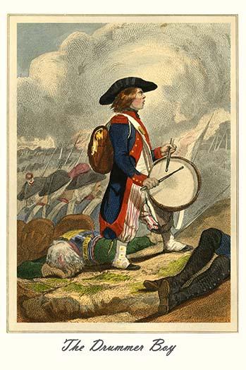 The Child Soldier Drummer Poster Print by L. Massard