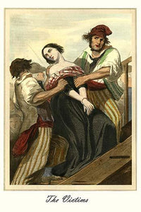 Victims of the Revolution Vintage Art Print by L. Massard