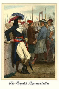 A Representative of the People poster print by L. Massard, showcasing political art.