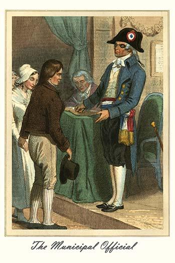 Public Official Magistrate Poster Print by L. Massard