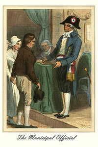 Public Official Magistrate Poster Print by L. Massard