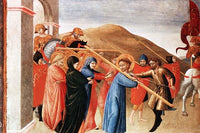 Christ Carrying the Cross Vintage Art Print by Francesco Sasseti