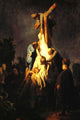 Crucifixion Poster Print by Rembrandt van Rijn - Vintage Art Reproduction