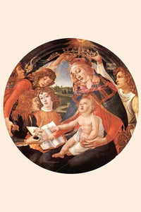 Maria with Christ Child and Five Angels Poster Print by Sandro Botticelli