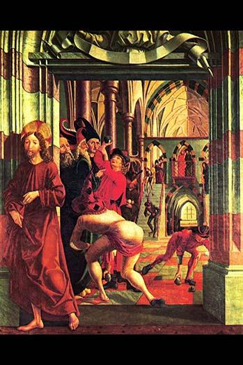 Stoning of Christ Vintage Art Print by Buyenlarge on premium paper.