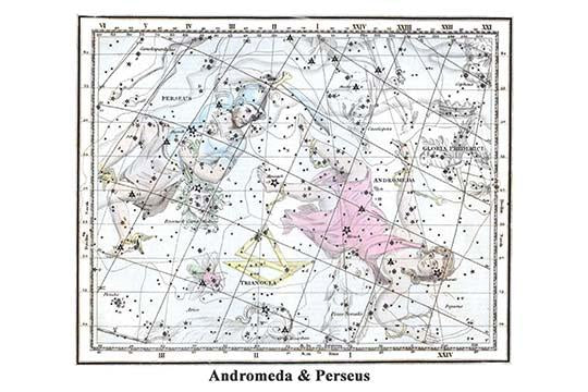 Andromeda Constellation Poster Print by Alexander Jamieson