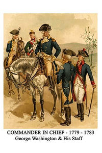 Seated on Horseback, Washington Accepts a Salute Poster Print by Henry Alexander Ogden