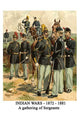 Bluecoats on the Frontier vintage art reproduction poster print by Henry Alexander Ogden.