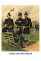 In Discussion with the Base Chaplain Poster Print by Henry Alexander Ogden
