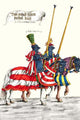 German Knights on Horseback in Procession Poster Print by H. Burkmair