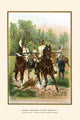 Lance Exercises 7th Regiment Magdeburg Cuirassiers Poster Print