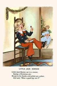 Little Jack Horner vintage art print by Buyenlarge
