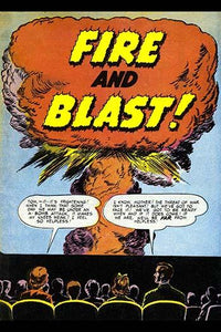 Atomic Attack Safety Awareness Poster Print by Mart Baily