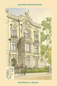 Residence in Berlin Vintage Art Poster Print by Enders & Hahn