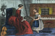 Mother and daughter musical chart poster print by Charles Butler