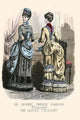 Ladies Treasury Magazine of French Fashion Poster Print