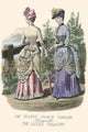 Ladies Treasury Magazine of French Fashion Poster Print - 18 x 24