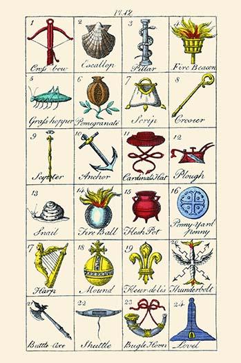 Charges vintage art poster print by Hugh Clark