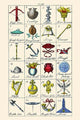 Charges vintage art poster print by Hugh Clark