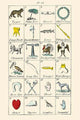 Charges vintage art poster print by Hugh Clark, available in multiple sizes.