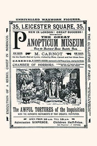 Spanish Inquisition Torture Methods Poster Print featuring wax museum displays