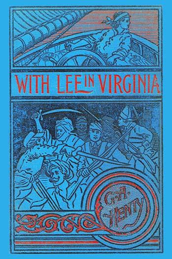 American Civil War Book Cover Poster Print by G.A. Henty