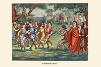 A Winter's Tale vintage art print by H. Sidney, perfect for home decor.