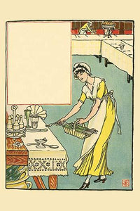 All the Days Came to Their Day Poster Print by Walter Crane, 18x24