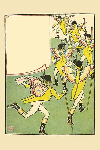 I Should Have Told You That Cards of Invitation Poster Print by Walter Crane